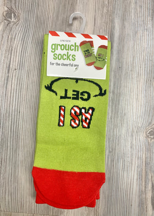 Grinch Socks
