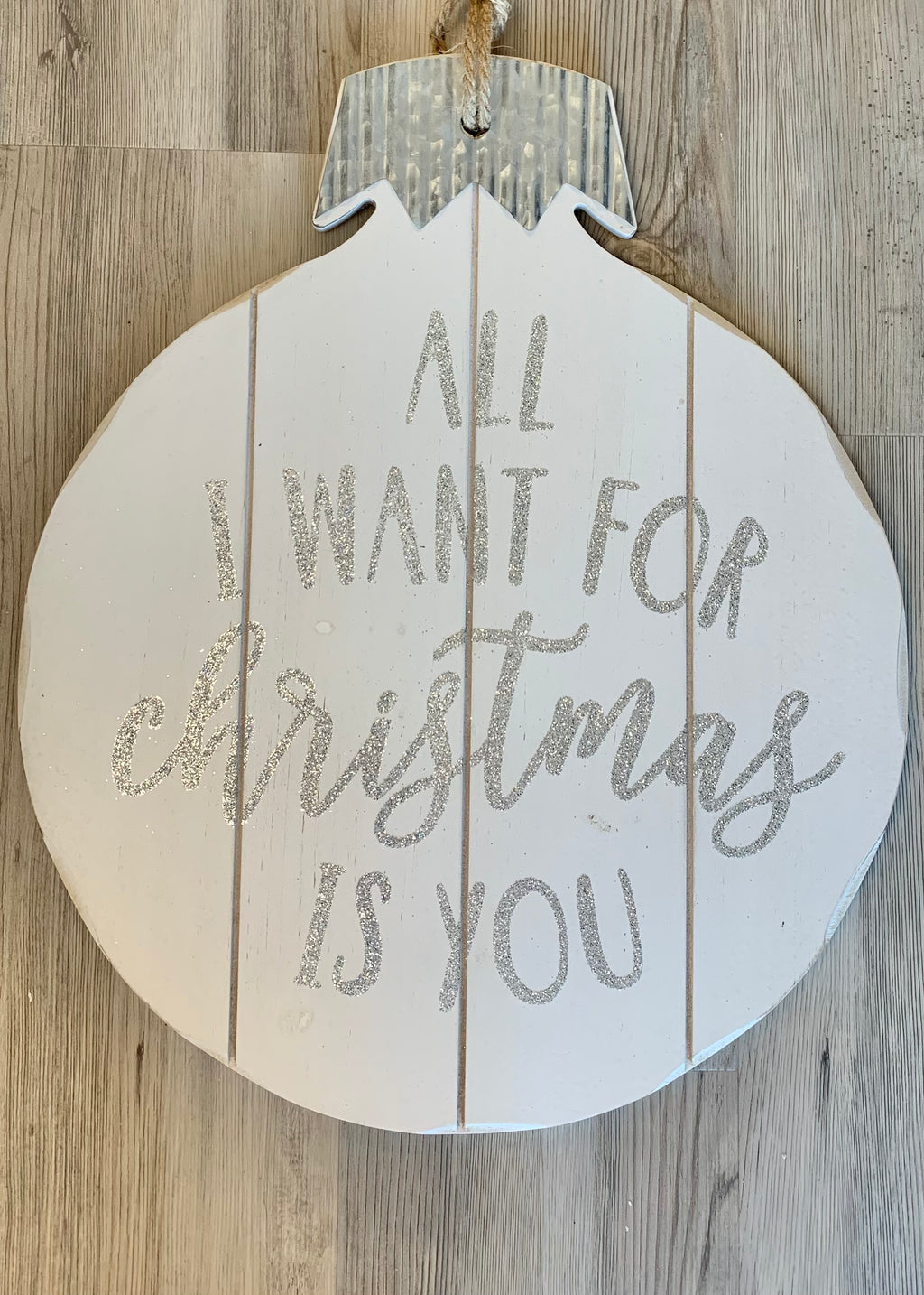 All I Want For Christmas Is You Sign