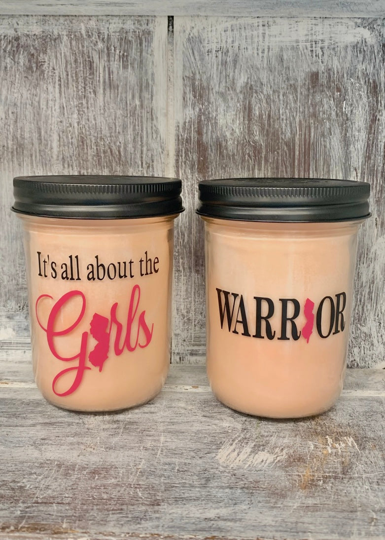 Breast Cancer Awareness Candles